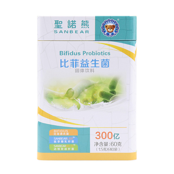   圣諾熊比菲益生菌40袋