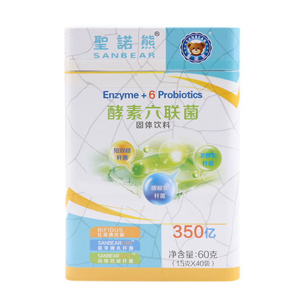   圣諾熊酵素六聯(lián)菌40袋