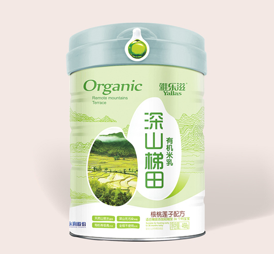    雅樂滋深山梯田有機米乳-核桃蓮子配方