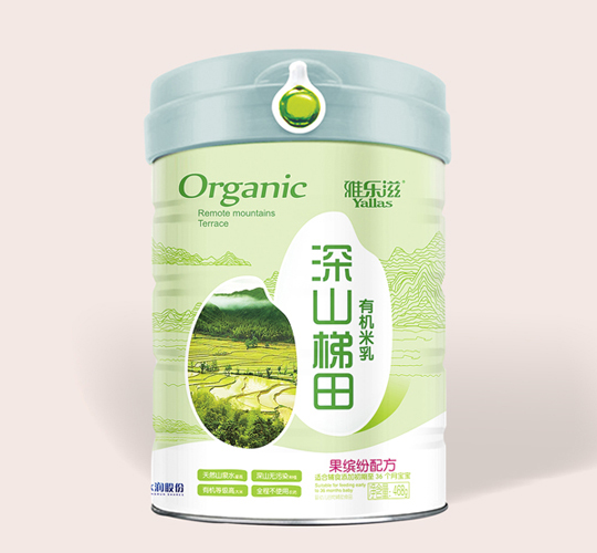    雅樂滋深山梯田有機米乳-果繽紛配方