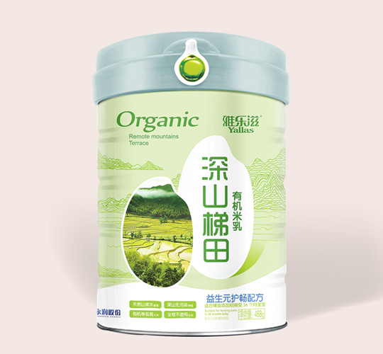    雅樂滋深山梯田有機米乳-益生元護暢配方