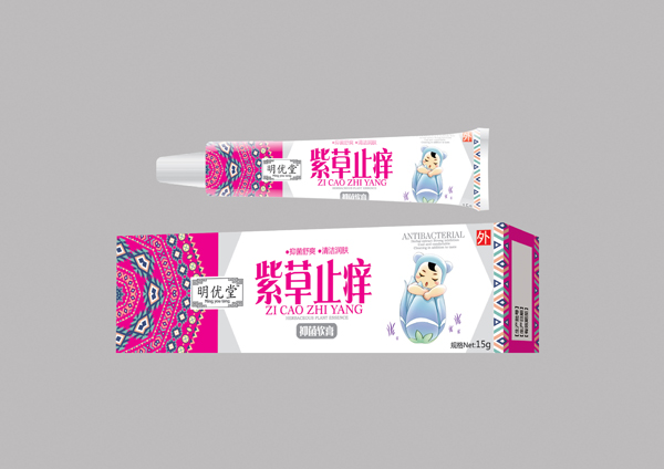 明優(yōu)堂紫草止癢軟膏