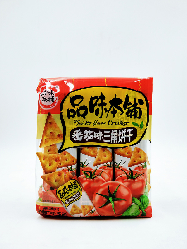 品味本鋪番茄味三角餅192G.jpg