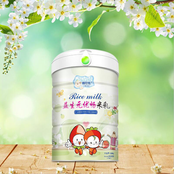  萌貝樂益生元優(yōu)暢米乳 聽裝