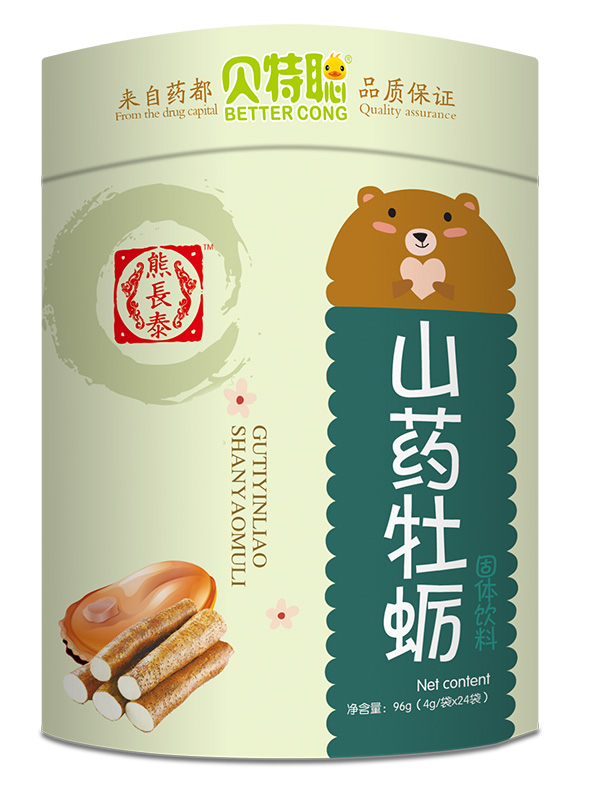 熊長(zhǎng)泰貝特聰山藥牡蠣固體飲料 精選原料守護(hù)成長(zhǎng)