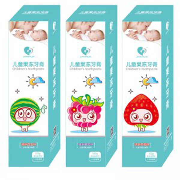  健之佳兒童果凍牙膏