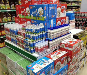  優(yōu)潤乳酸菌飲品店鋪陳列圖4