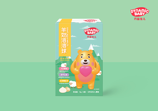  丹益佳兒羊奶溶溶球 原味