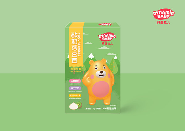  丹益佳兒酸奶溶豆豆 獼猴桃味