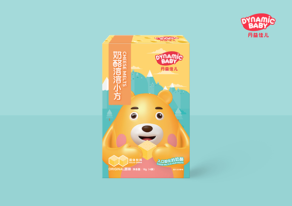  丹益佳兒奶酪溶溶小方 原味