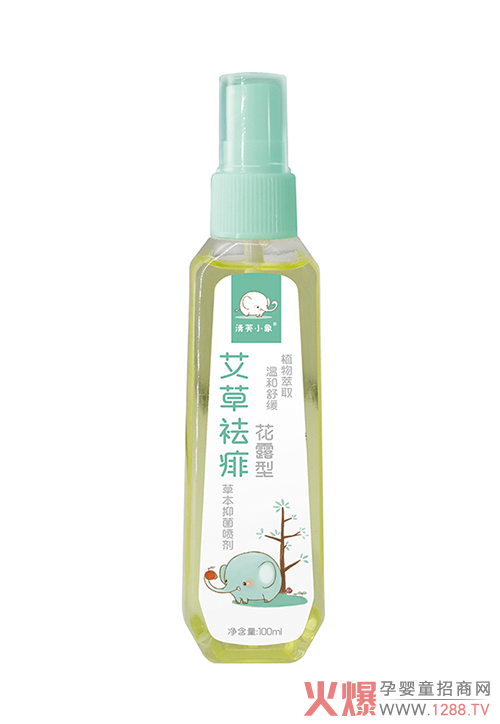 清芙小象草本抑菌噴劑 植物萃取溫和舒緩