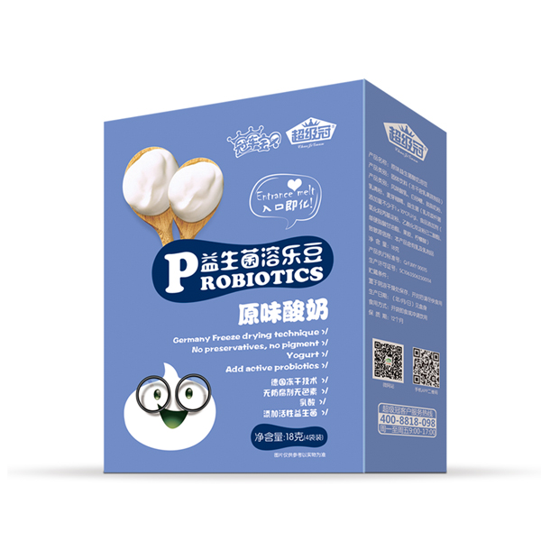  超級冠益生菌溶樂豆（原味酸奶）