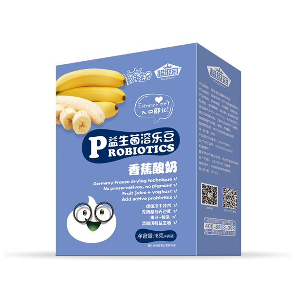  超級冠益生菌溶樂豆（香蕉酸奶）