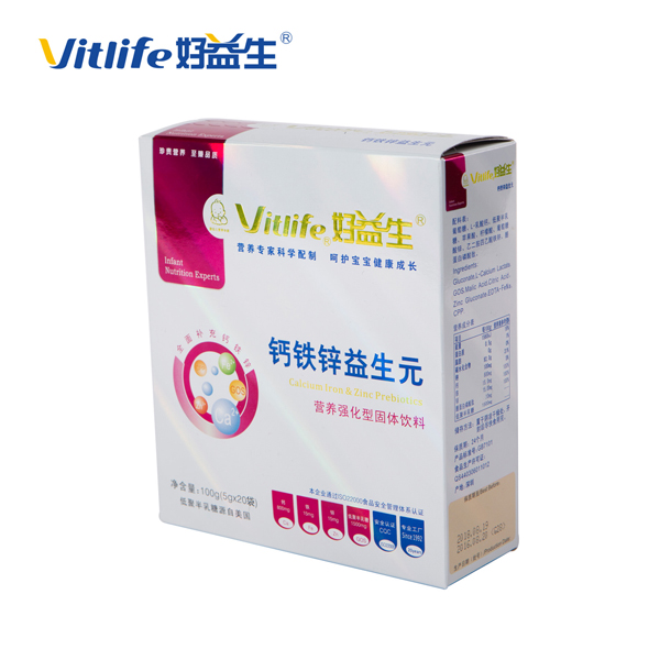  好益生鈣鐵鋅益生元營養(yǎng)強(qiáng)化型固體飲料