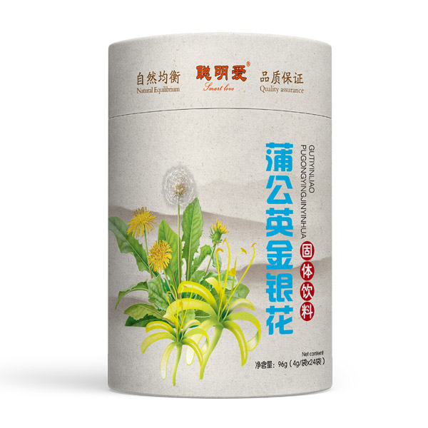  聰明愛蒲公英金銀花固體飲料