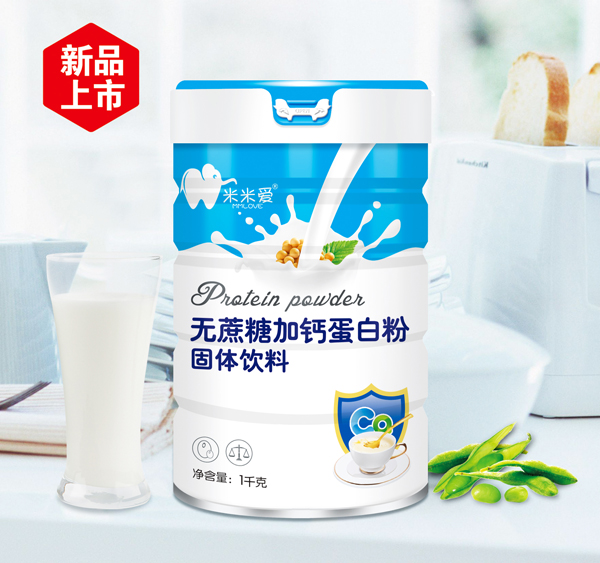  米米愛無蔗糖加鈣蛋白粉