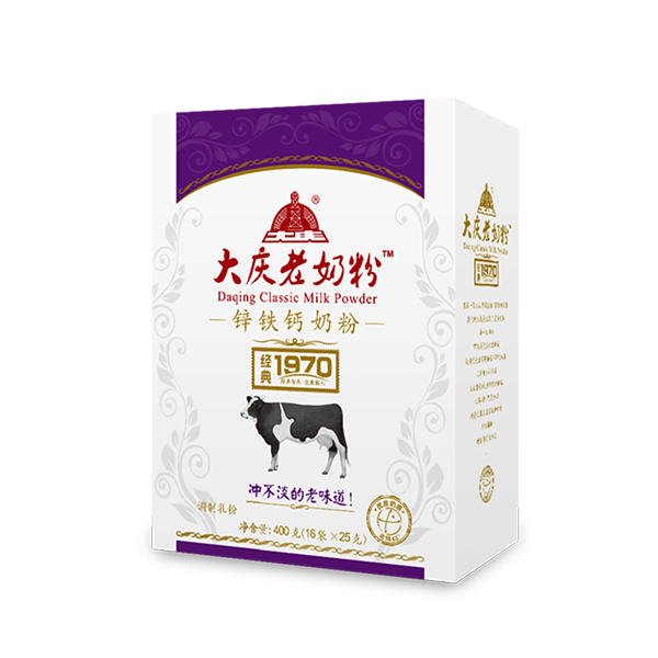  大慶鋅鐵鈣老奶粉盒裝