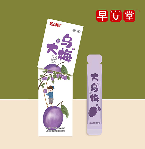  早安堂大烏梅益生元酸梅湯150克