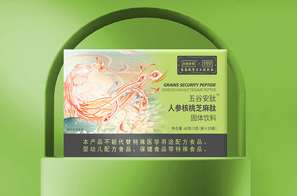  內(nèi)廷御奉紫禁城五谷安肽人參核桃黑芝麻肽固體飲料