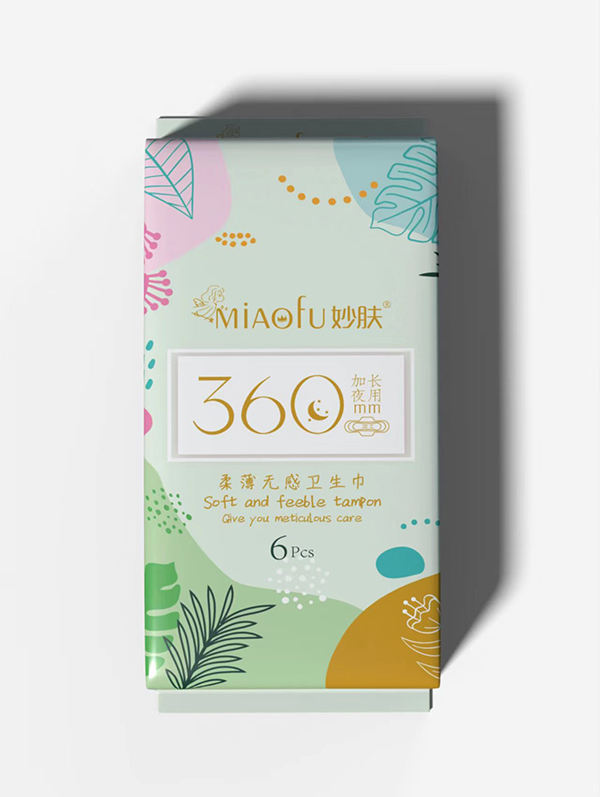  妙膚柔薄無感衛(wèi)生巾-加長(zhǎng)夜用360mm