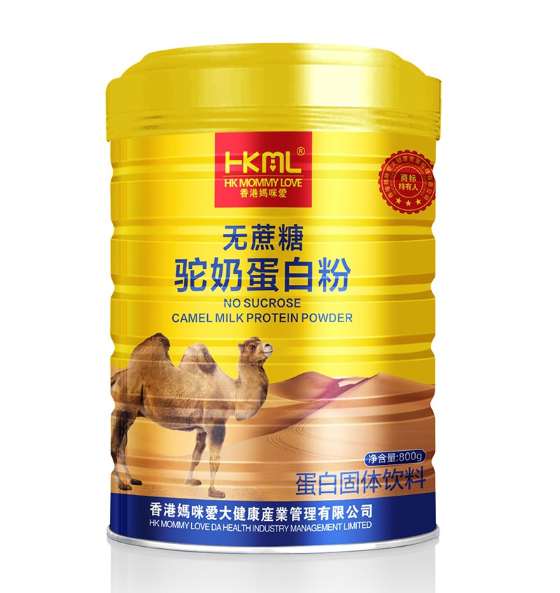  香港媽咪愛無蔗糖駝奶蛋白粉