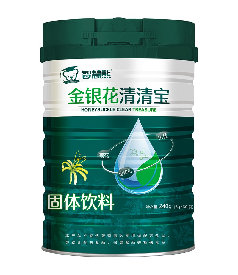  智慧熊金銀花清清寶