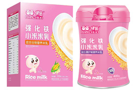 伴茁強(qiáng)化鐵小米米乳