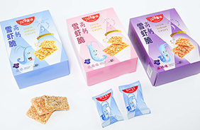 江洋康達(dá)高鈣雪蝦脆盒裝