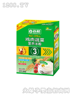 雞肉蔬菜營養(yǎng)米粉