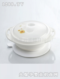 歐亞雙耳吸壁碗