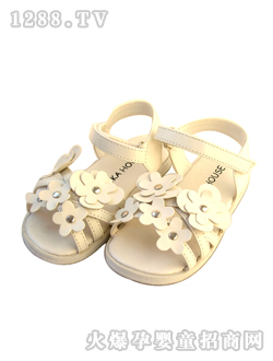 kakahouse兒童涼鞋花形飾品