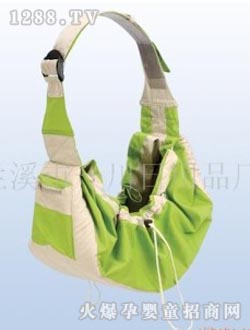 一川綠色嬰兒背帶
