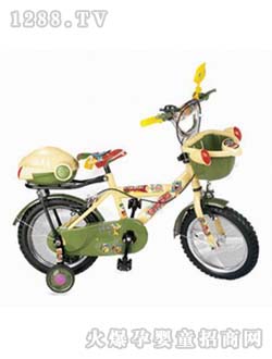 貝芘兒童自行車18寸