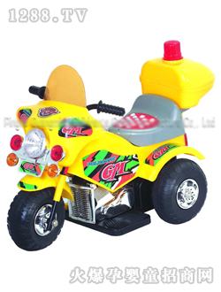 光明電動(dòng)三輪童車(chē)XG9906（黃色）