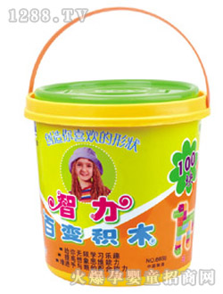 鎧勝隆百變積木桶裝系列6666