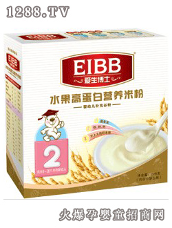 愛生博士優(yōu)品水果高蛋白營養(yǎng)米粉
