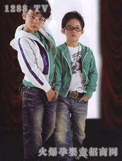 阿杰邦尼男童春裝