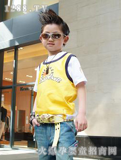 阿杰邦尼男童夏裝