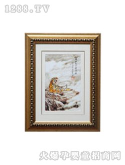愛可心胎毛繡氣吞山河