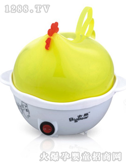 大熊黃色蒸蛋器