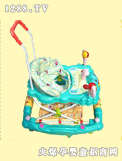 聰兒寶淺藍(lán)色兒童學(xué)步車
