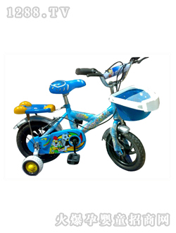 金箭童車藍(lán)色Y型車架