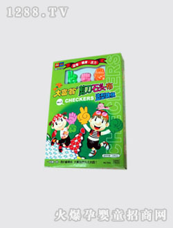 伶俐寶剪刀石頭布造型跳棋