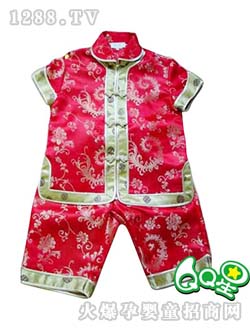 QQ星幼童唐裝