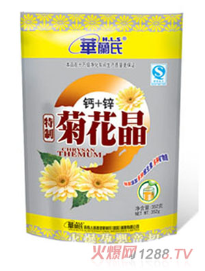 華蘭氏鈣+鋅菊花晶325g