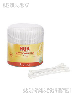 NUK盒裝清潔棉簽棒