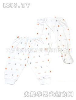 可愛(ài)洛彼開(kāi)襠襪腳長(zhǎng)褲