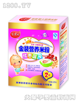 金裝農(nóng)果園225g紅棗蓮子米粉