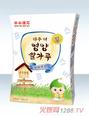 韓國優(yōu)智嬰幼兒蓮子薏米蒸谷米粉