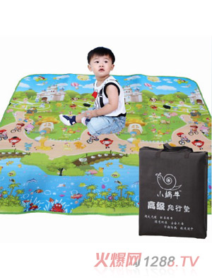 小蝸牛爬行墊